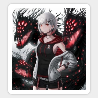 Nora and her Demons Sticker